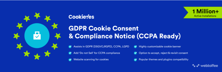 GDPR cookie consent Plugin For WordPress
