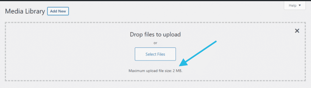 The maximum upload file size in wordpress