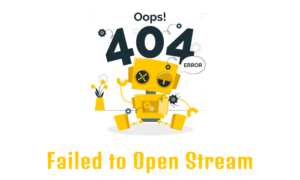 Read more about the article Failed to Open Stream Error in WordPress